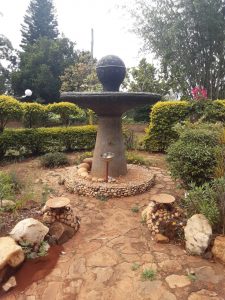 The Key of Life in African Religion monument at Mathemboni Shrine, Koola Villaghe, Makueni County in eastern Kenya.