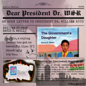 Open Letter to President of Kenya